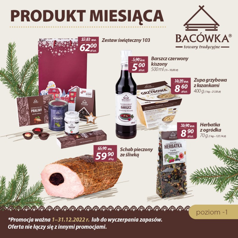 Grudniowa Promocja W Sklepie Bac Wka Towary Tradycyjne Silesia City