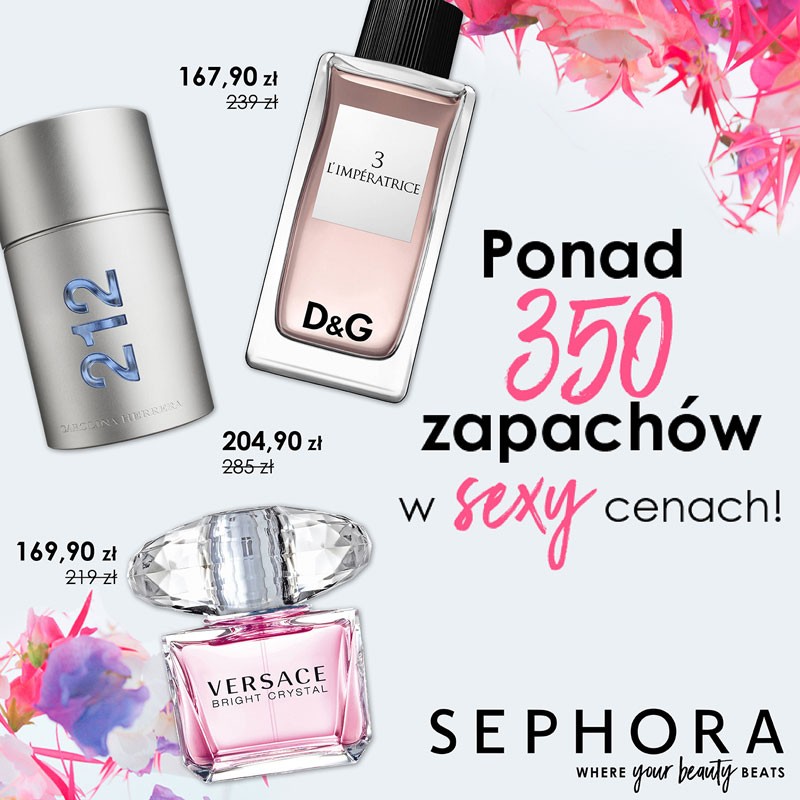 SEPHORA SEXY CENY Na Zapachy Silesia City Center Katowice